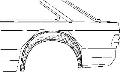 VAN WEZEL 1844346 -  Колесная ниша